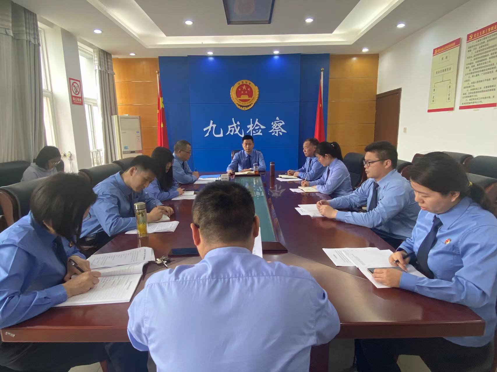  Inheriting the spirit of the May 4th Movement and striving to be a pioneer in performing duties -- Jiuchengban Institute held the May 4th Youth Forum